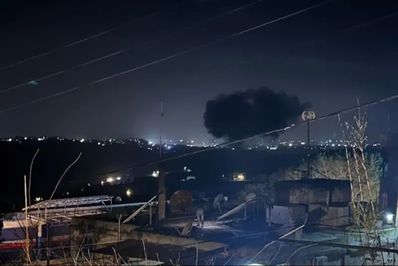 حمله پهپادی اسرائیل به اردوگاه عین الحلوه در لبنان