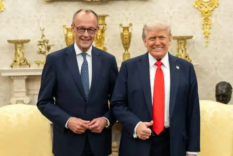 صدراعظم آلمان به دیدار ترامپ می‌رود