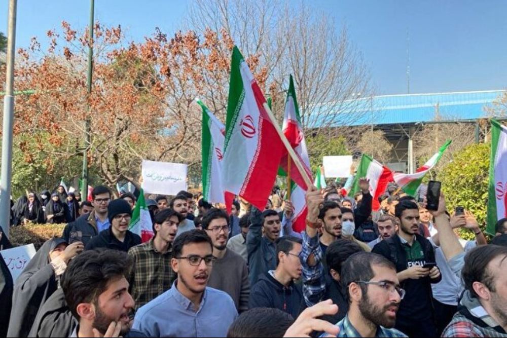 در تجمعات امروز دانشگاه تهران چه گذشت؟