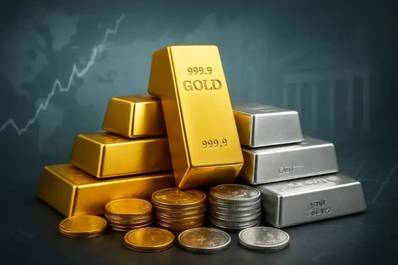 صعود طلا و نقره به بالاترین سطح در سه هفته اخیر