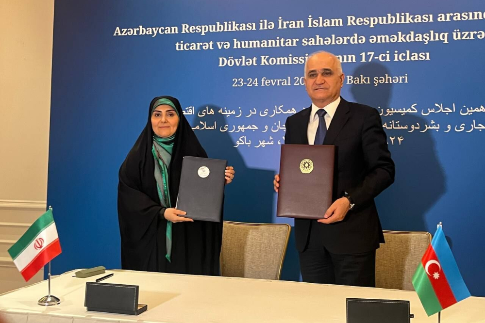 امضای سند همکاری‌های اقتصادی ایران و آذربایجان