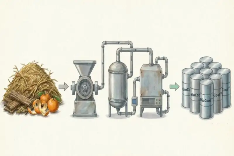تبدیل ضایعات طبیعی به مواد خنک‌کننده رویایی