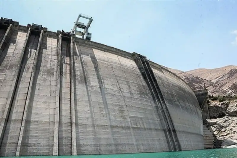 ذخایر سد کرج افزایش یافت؛ هنوز 93 درصد خالی است