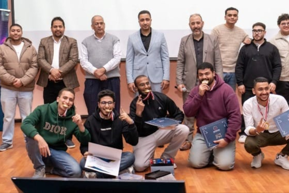 الجامعة المصرية الروسية تعلن عن أسماء الفائزين بمسابقة الروبوتات