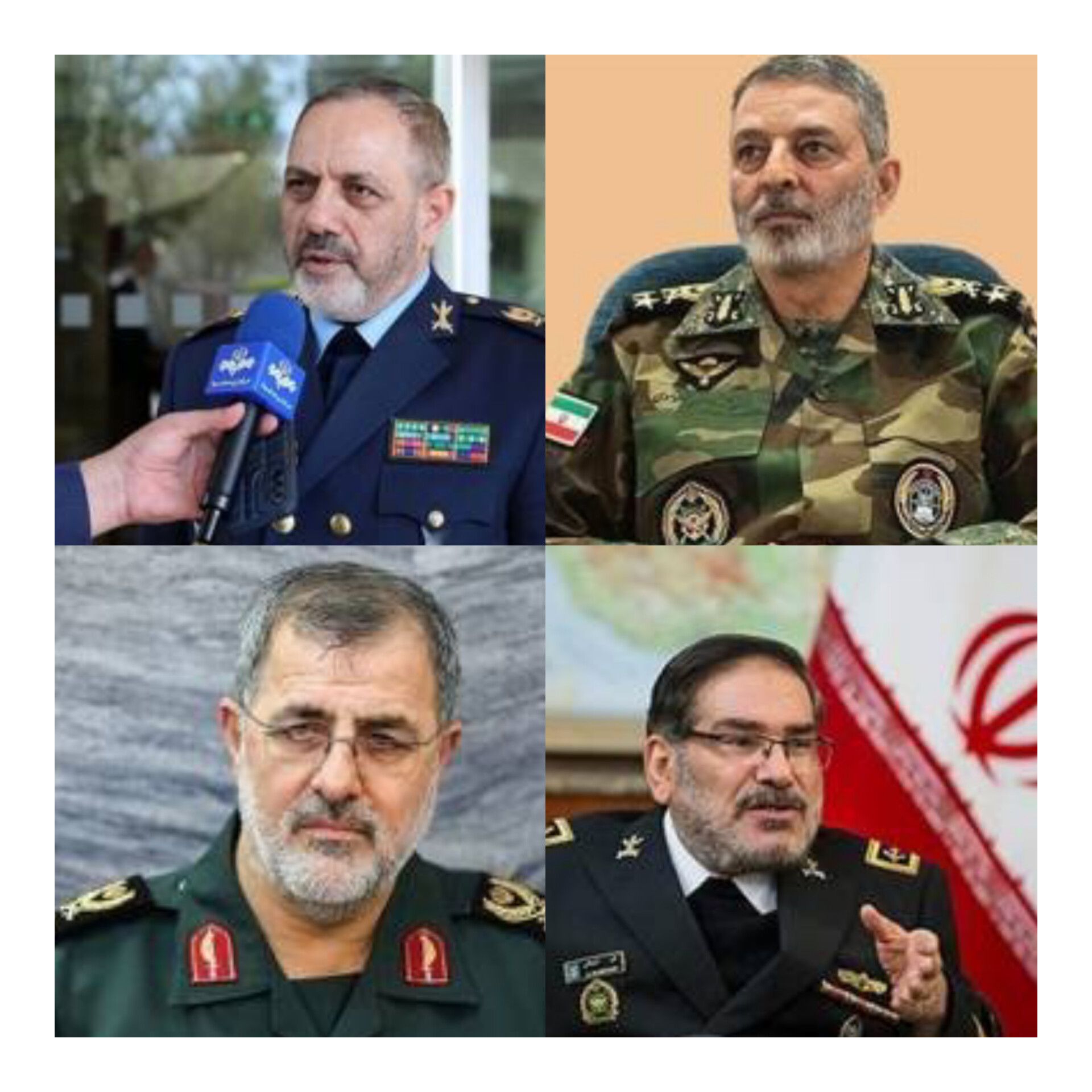 شهادت جمعی از فرماندهان نیروهای مسلح