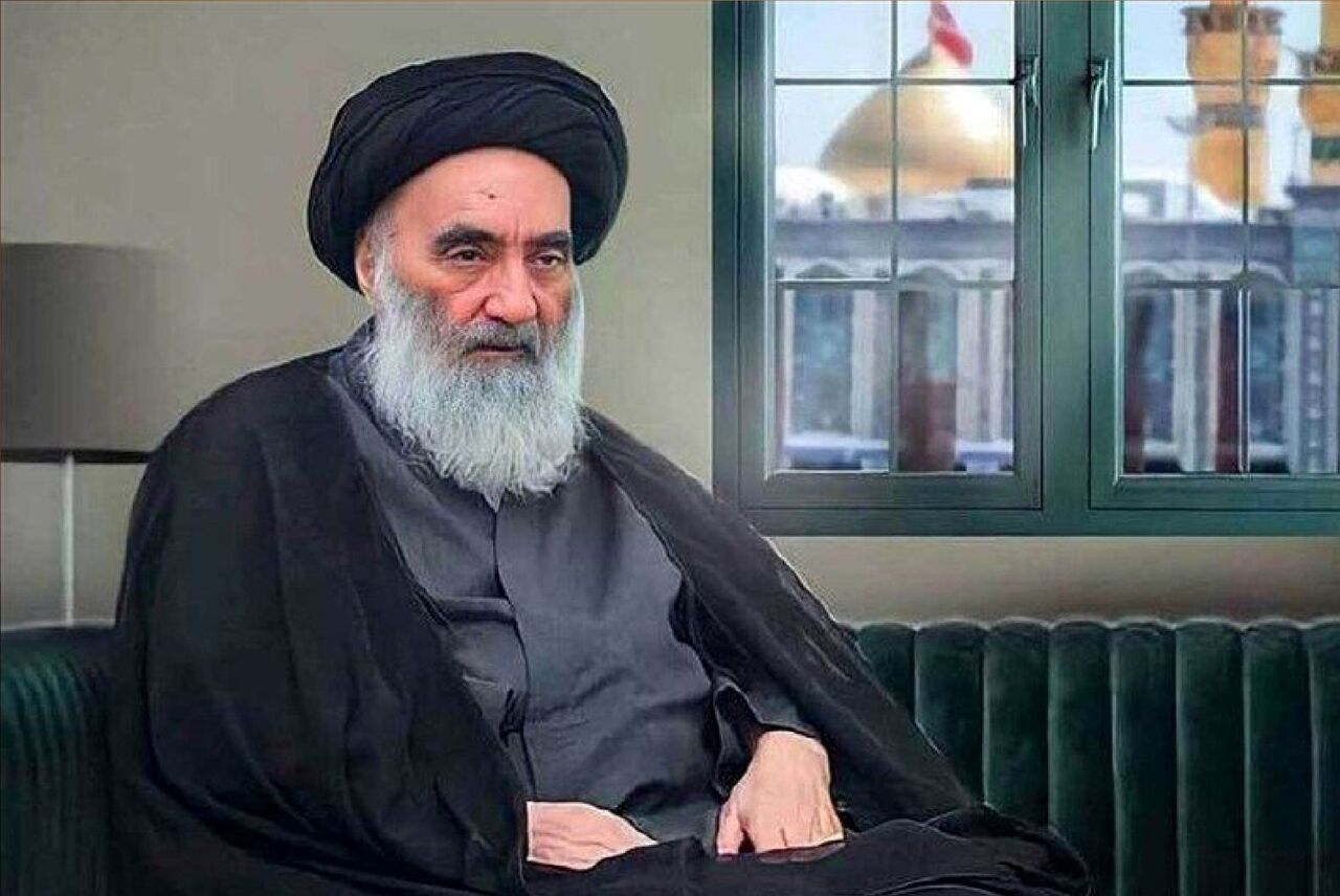 Ayatollah Sistani urges Iranian people not to allow aggressors to reach goals