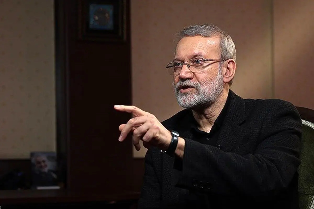 لاریجانی: هیچ مذاکره‌ای با آمریکا در کار نیست