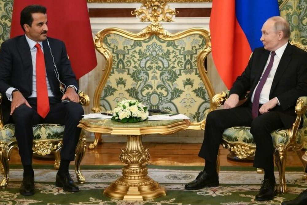 امیدواری امیر قطر و پوتین درباره پایان تنش‌ها در سریع‌ترین زمان ممکن