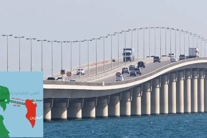 اصابت پهپاد به پل دریایی میان بحرین و عربستان