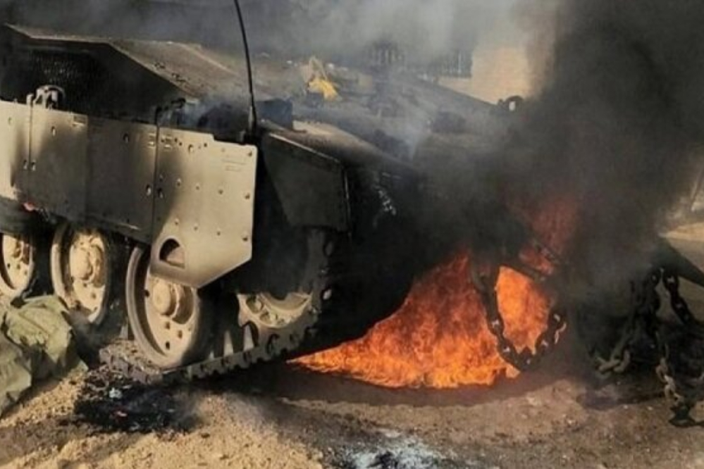 حزب‌الله 3 تانک مرکاوای اسرائیلی را هدف قرار داد