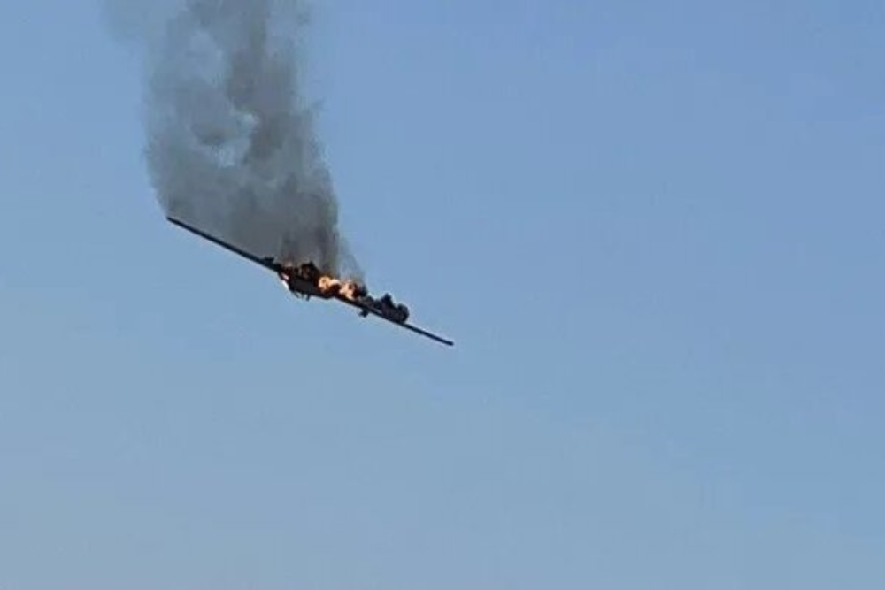 انهدام دومین پهپاد جاسوسی رژیم صهیونیستی در آسمان اصفهان