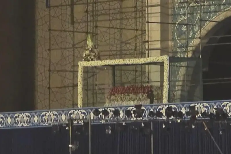 تصویری از محل قرار گرفتن پیکر مطهر رهبر معظم انقلاب