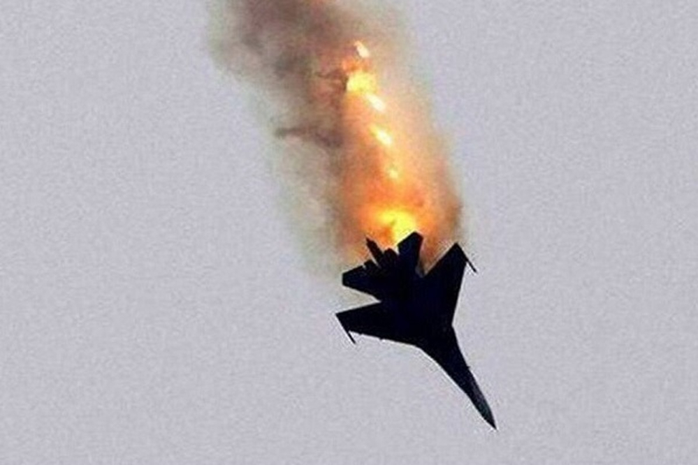 سقوط یک جنگنده آمریکایی در استان بصره عراق