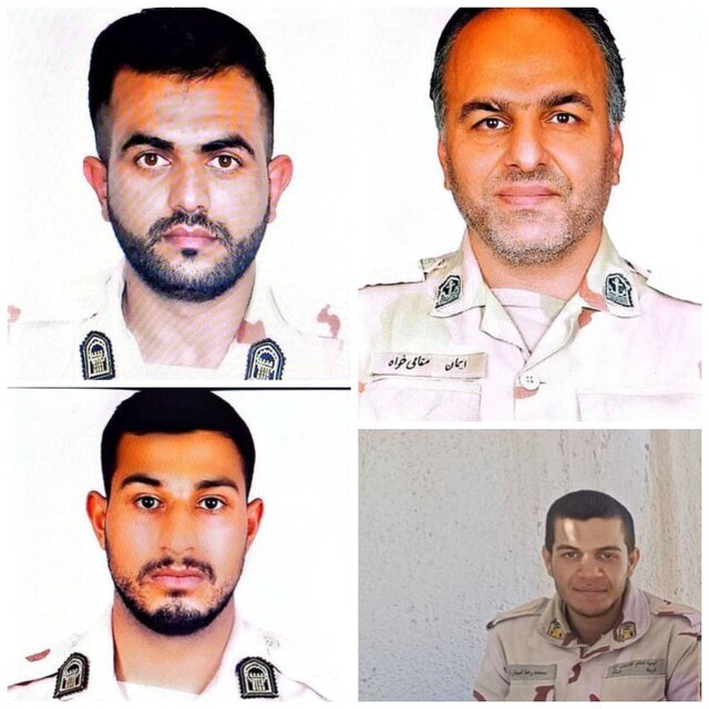 اسامی و تصاویر شهدای پاسگاه مرزی طلاییه