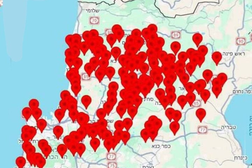 به‌صدا درآمدن آژیر خطر در اراضی اشغالی