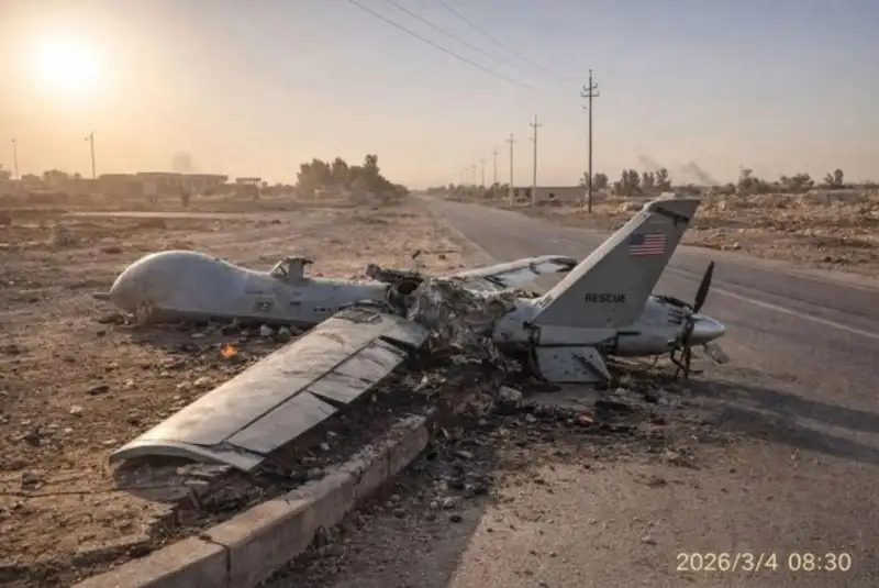 انهدام پهپاد متجاوز در آسمان کرمان توسط پدافند هوایی ارتش