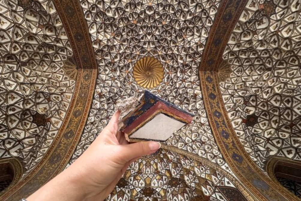 خسارت‌های حمله آمریکا و اسرائیل بر چهره «تالار اشرف» + تصاویر