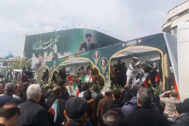 وداع باشکوه پایتخت با سرداران شهید رمضان