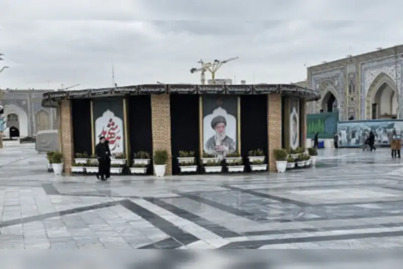 تصویر منتشرشده از محل خاکسپاری رهبر شهید کذب است