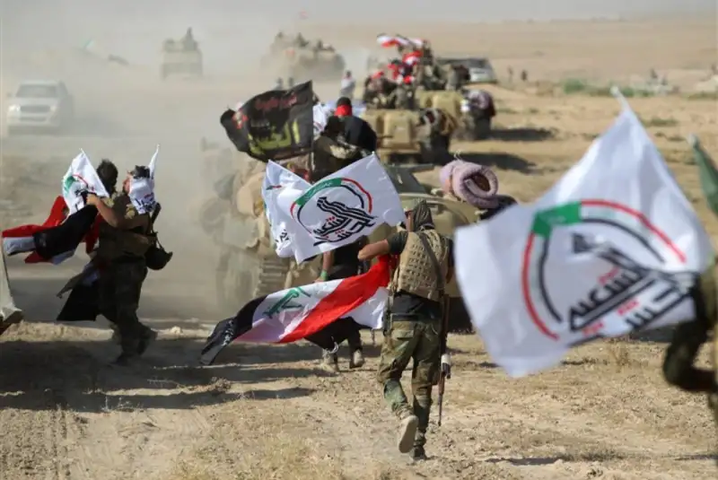 بیانیه شدید اللحن حشد الشعبی عراق علیه حملات آمریکا