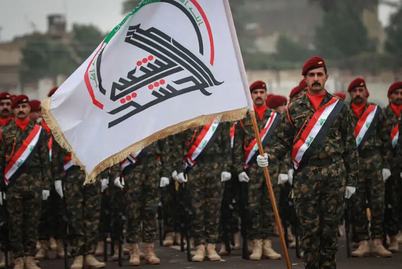 مقر الحشد الشعبی در کرکوک هدف حمله هوایی قرار گرفت