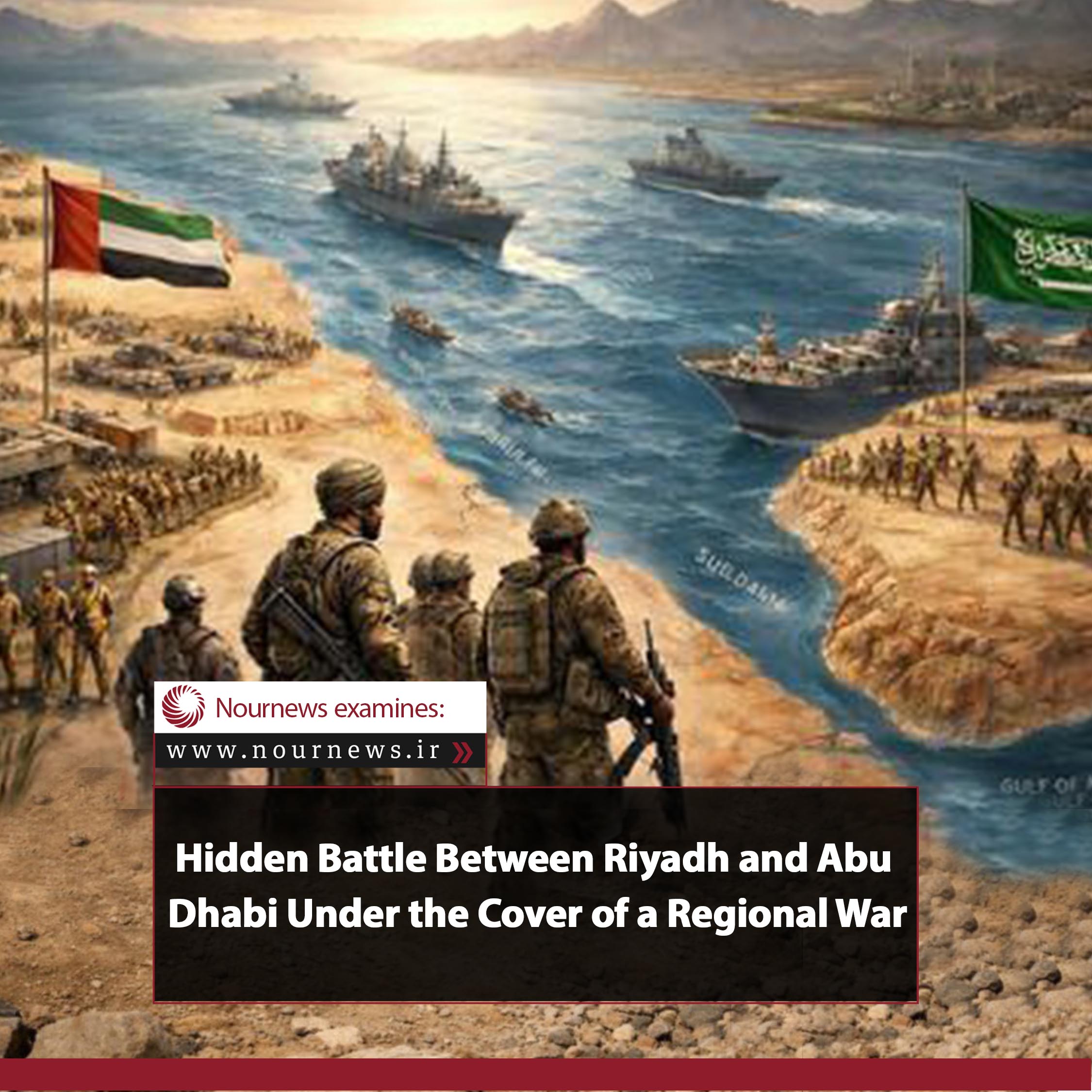 Hidden Battle Between Riyadh and Abu Dhabi Under the Cover of a Regional War