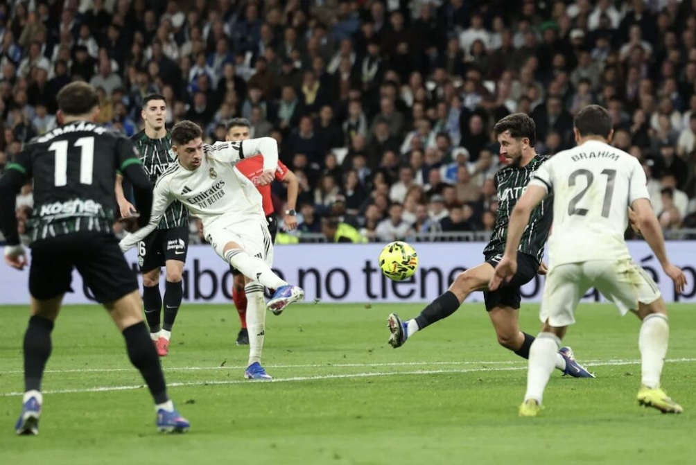 پیروزی پرگل رئال مادرید در برنابئو