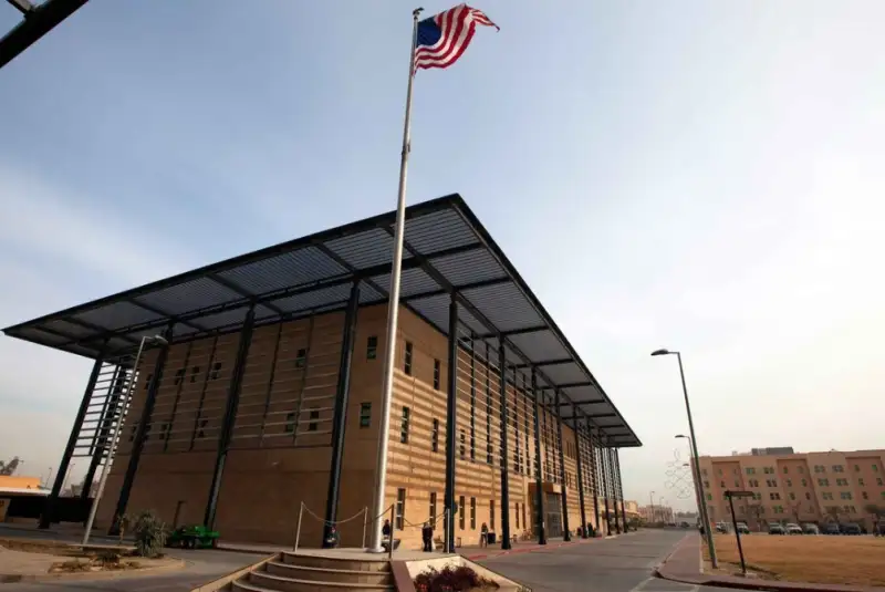 حمله پهپادی و موشکی به پایگاه پشتیبانی لجستیکی سفارت آمریکا در بغداد