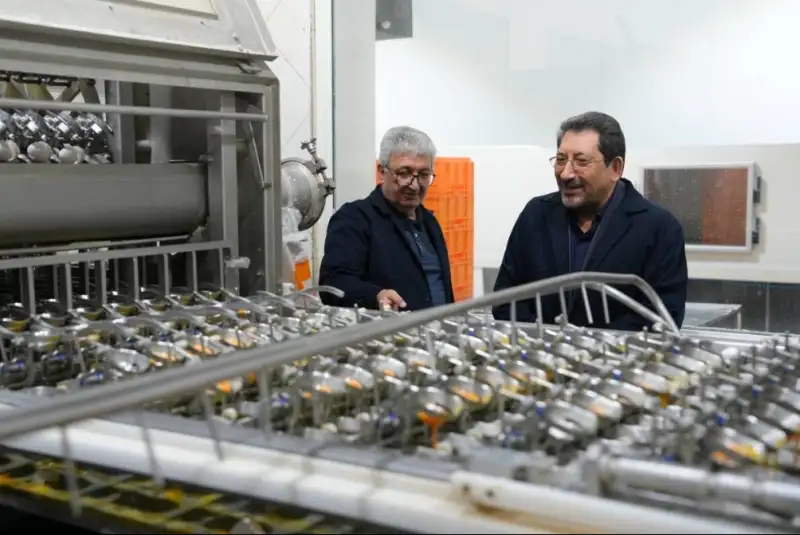 وزیر صمت از واحدهای صنعتی آسیب‌دیده در کاوه بازدید کرد