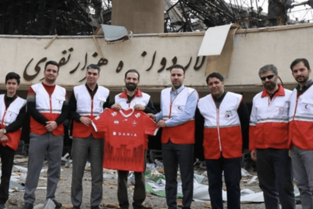 پرسپولیسی‌ها به پویش «ایران ما» پیوستند