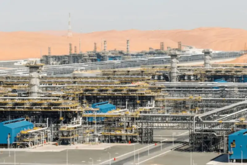 آتش‌سوزی در یک میدان گازی در امارات عربی متحده