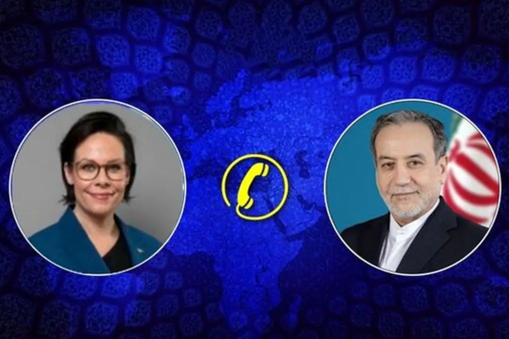 گفتگوی تلفنی وزرای امور خارجه جمهوری اسلامی ایران و سوئد