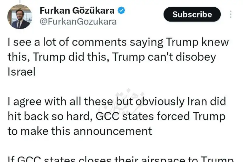 پاسخ محکم ایران، کشورهای عربی را مجبور به بستن آسمان خود به روی آمریکا می‌کند