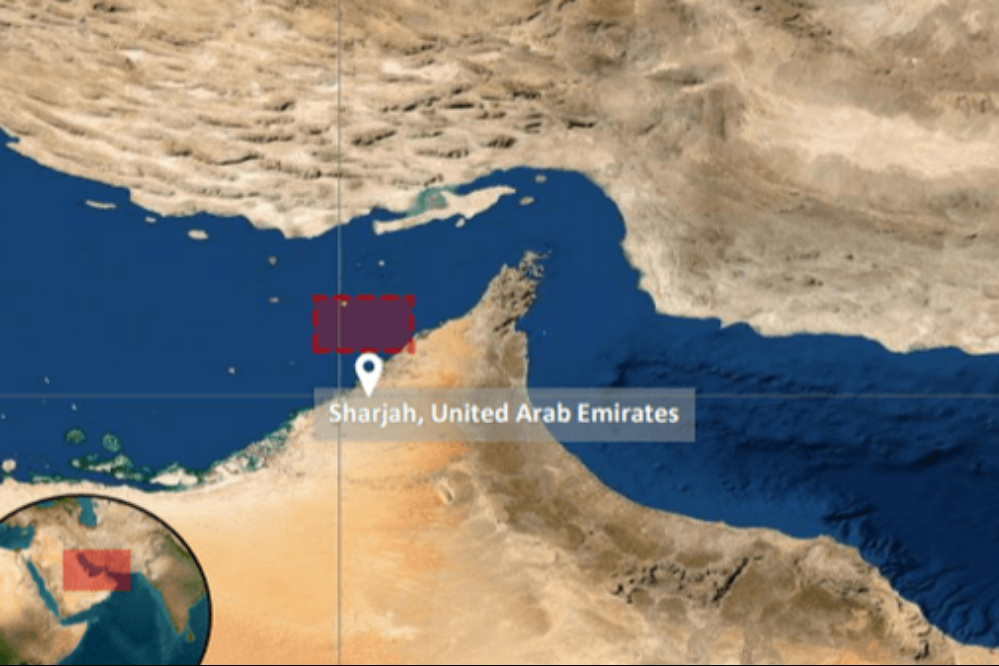 منفجر شدن یک کشتی فله‌بر در آب‌های امارات