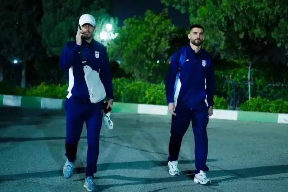 ورود تیم ملی فوتبال ایران به ترکیه