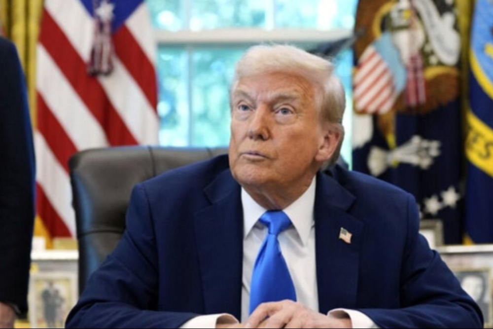 ترامپ دوباره مدعى مذاکره با ایران شد+فیلم