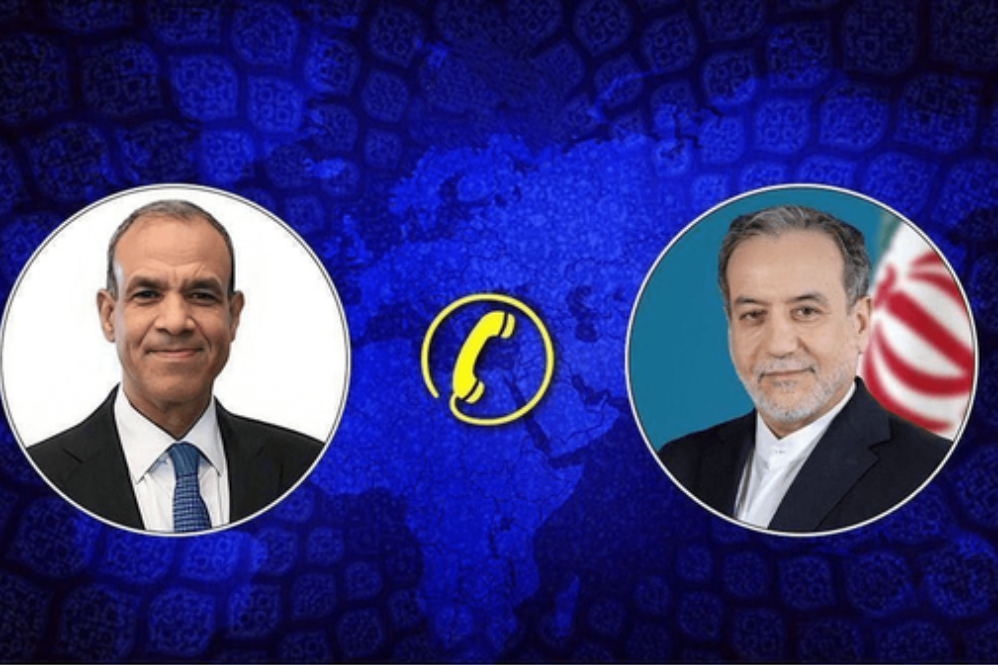 تماس تلفنی وزرای امور خارجه ایران و مصر