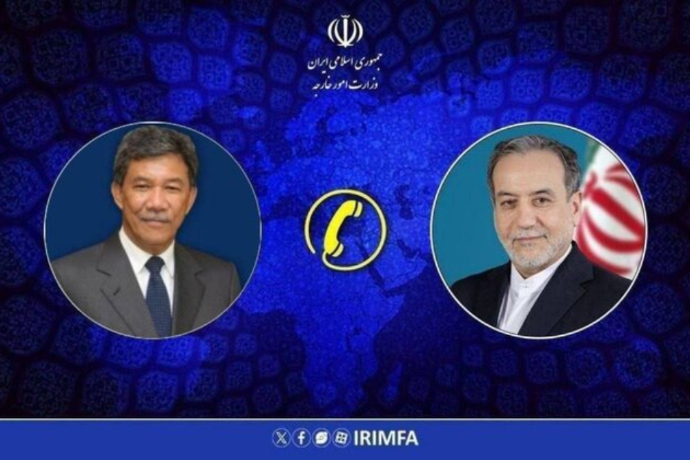 گفتگوی تلفنی وزرای امور خارجه ایران و مالزی پیرامون تحولات منطقه‌