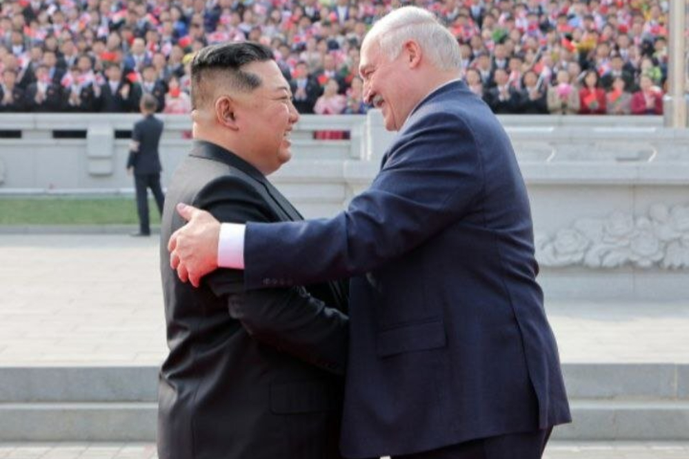 دیدار لوکاشنکو  با رهبر کره شمالی
