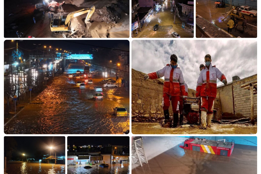 هشدارهای هواشناسی به 8 استان کشور؛ 5 استان درگیر سیلاب شدند