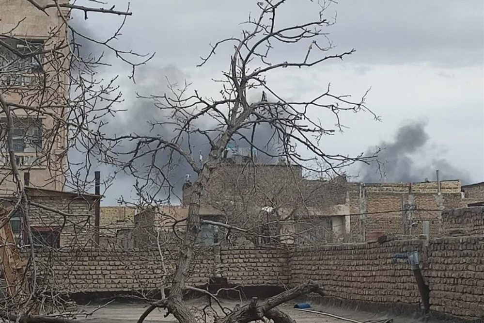 آخرین جزییات حمله دشمن آمریکایی-صهیونی/اصابت پرتابه به یک مخزن سوخت در محدوده فرودگاه مشهد