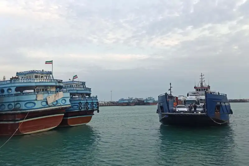 تردد دریایی از جزیره کیش به بنادر اطراف و بالعکس برقرار است