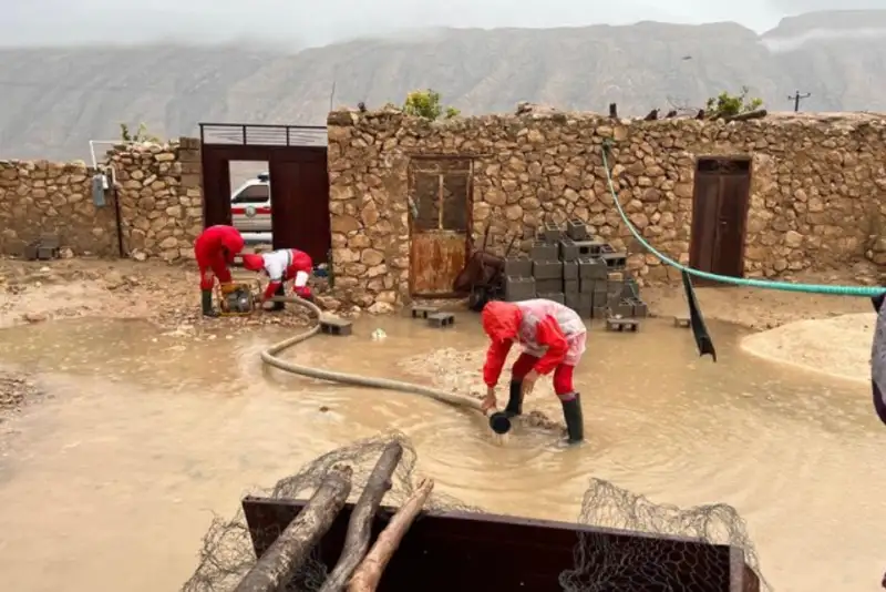 امدادرسانی هلال‌احمر به بیش از 2200 سیل‌زده