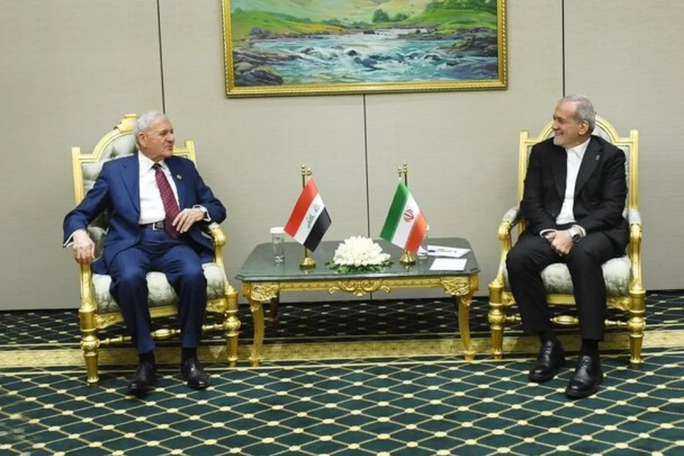 رئیس جمهور عراق به پزشکیان: جنگ را رد می‌کنیم و خواستار توقف فوری آن هستیم