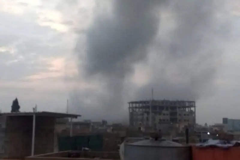 حمله هوایی به شهر موصل عراق