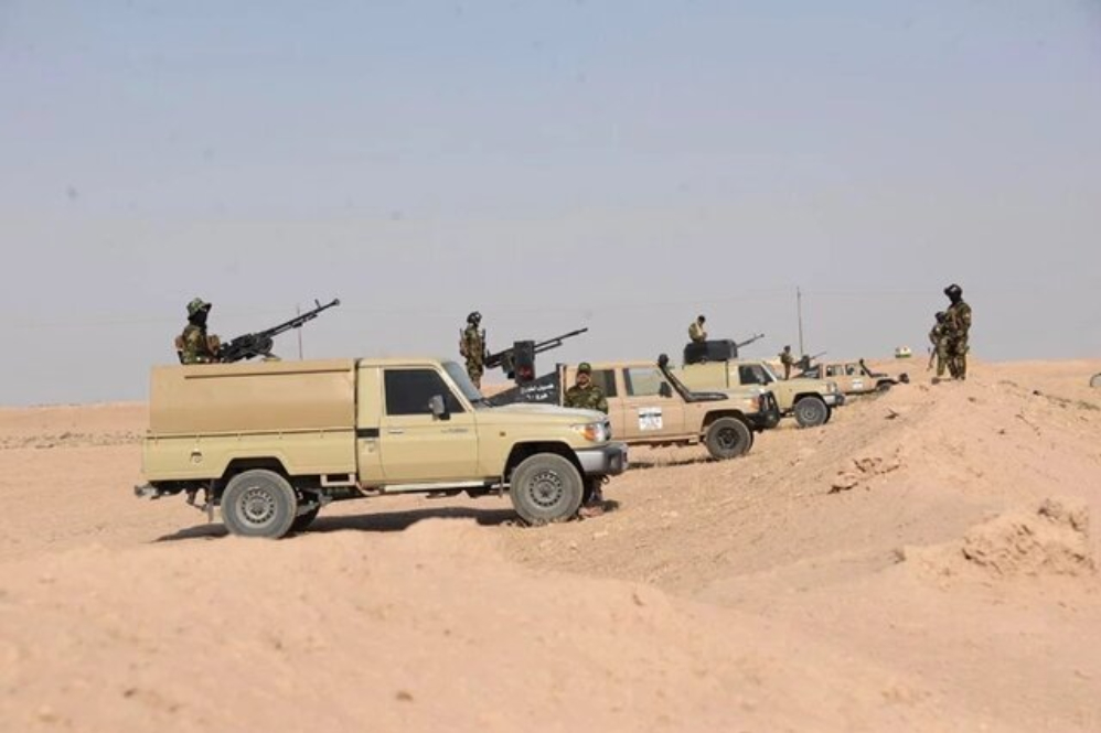 حملات هوایی به پایگاه‌های حشد شعبی در شمال عراق