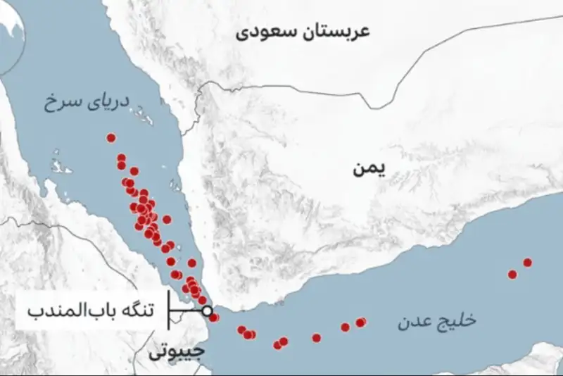 باب‌المندب در مسیر هرمز؛ اروپا هشدار صادر کرد