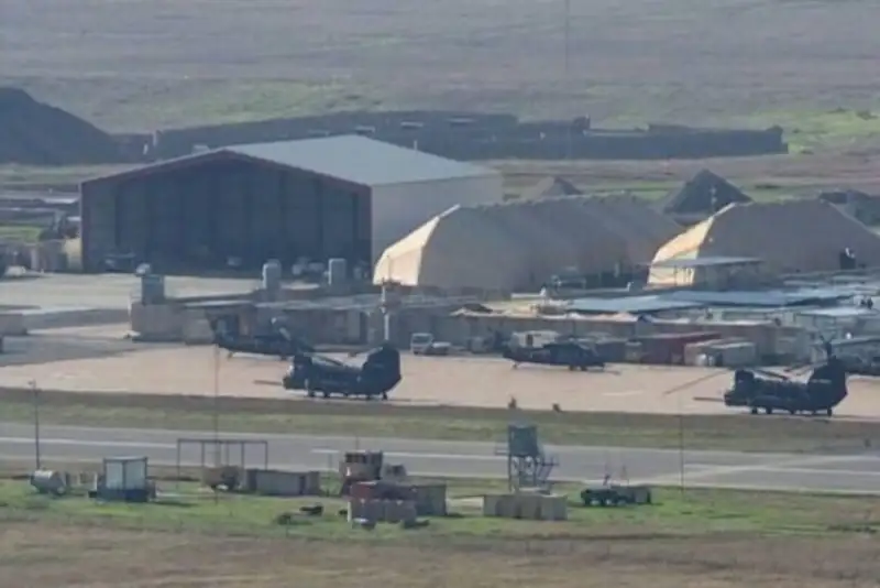 ضربه موشکی دقیق به قلب پایگاه آمریکایی در اربیل