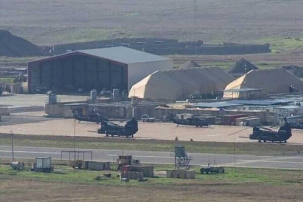 ضربه موشکی دقیق به قلب پایگاه آمریکایی در اربیل