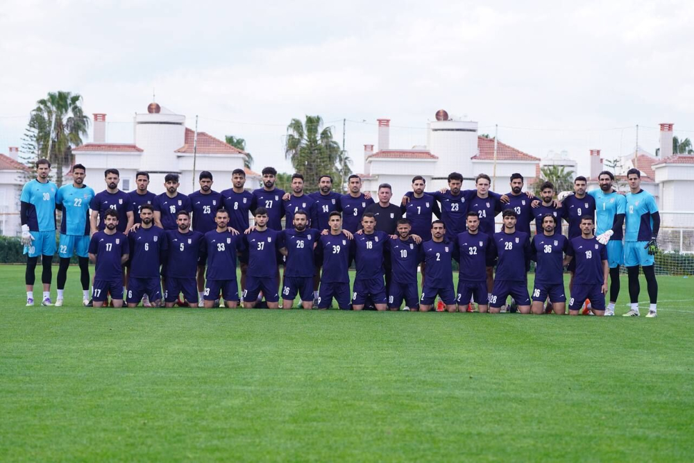 آخرین تمرین تیم ملی در ترکیه برگزار شد